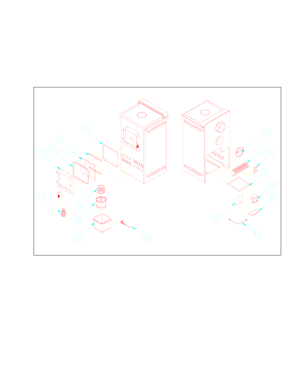Spare parts (cont’d) | Drolet DH04200 User Manual | Page 15 / 16