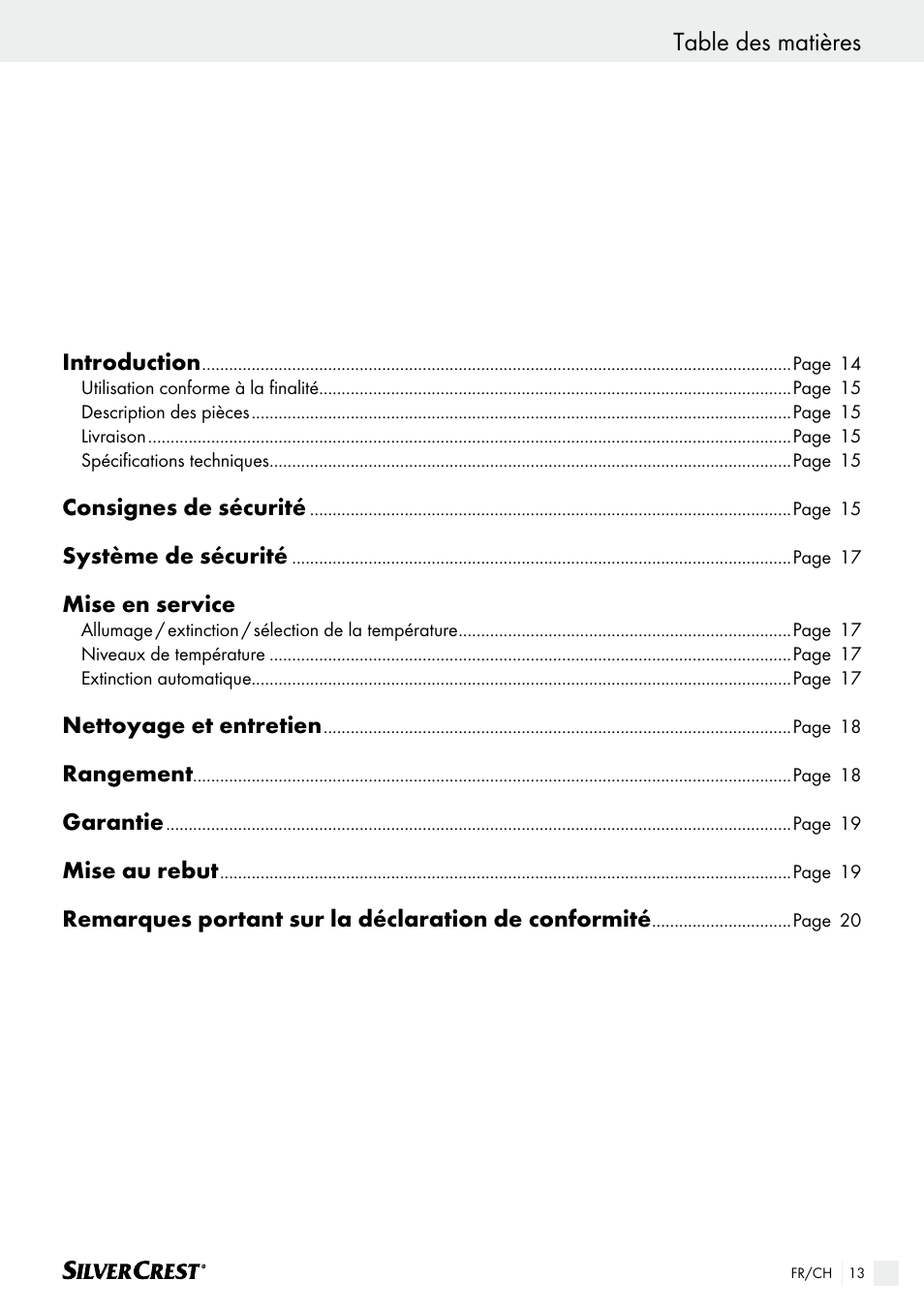 Silvercrest SHK 100 B2 User Manual | Page 13 / 44