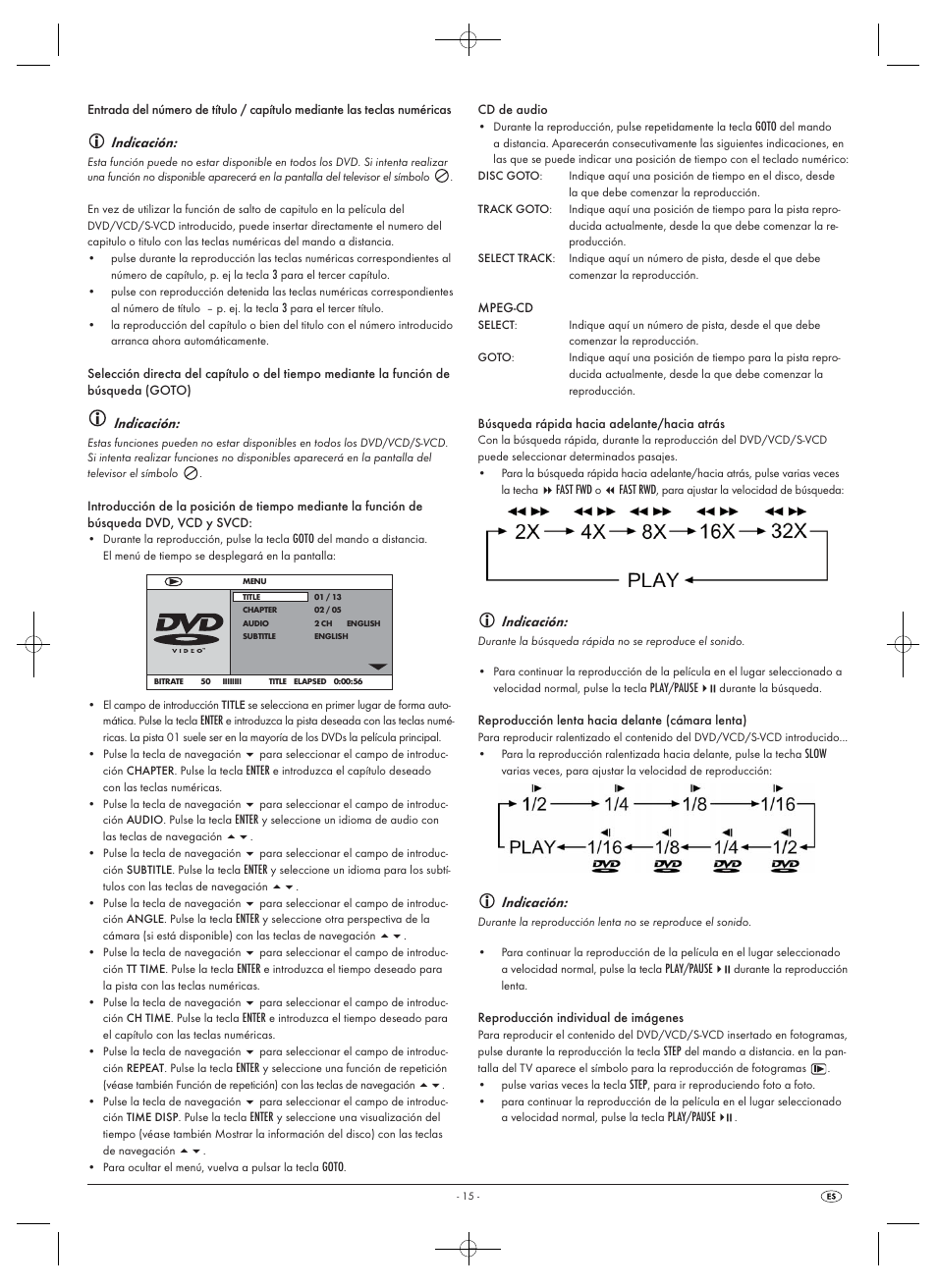 Indicación | Silvercrest SHDP 5.1 A1 User Manual | Page 17 / 98