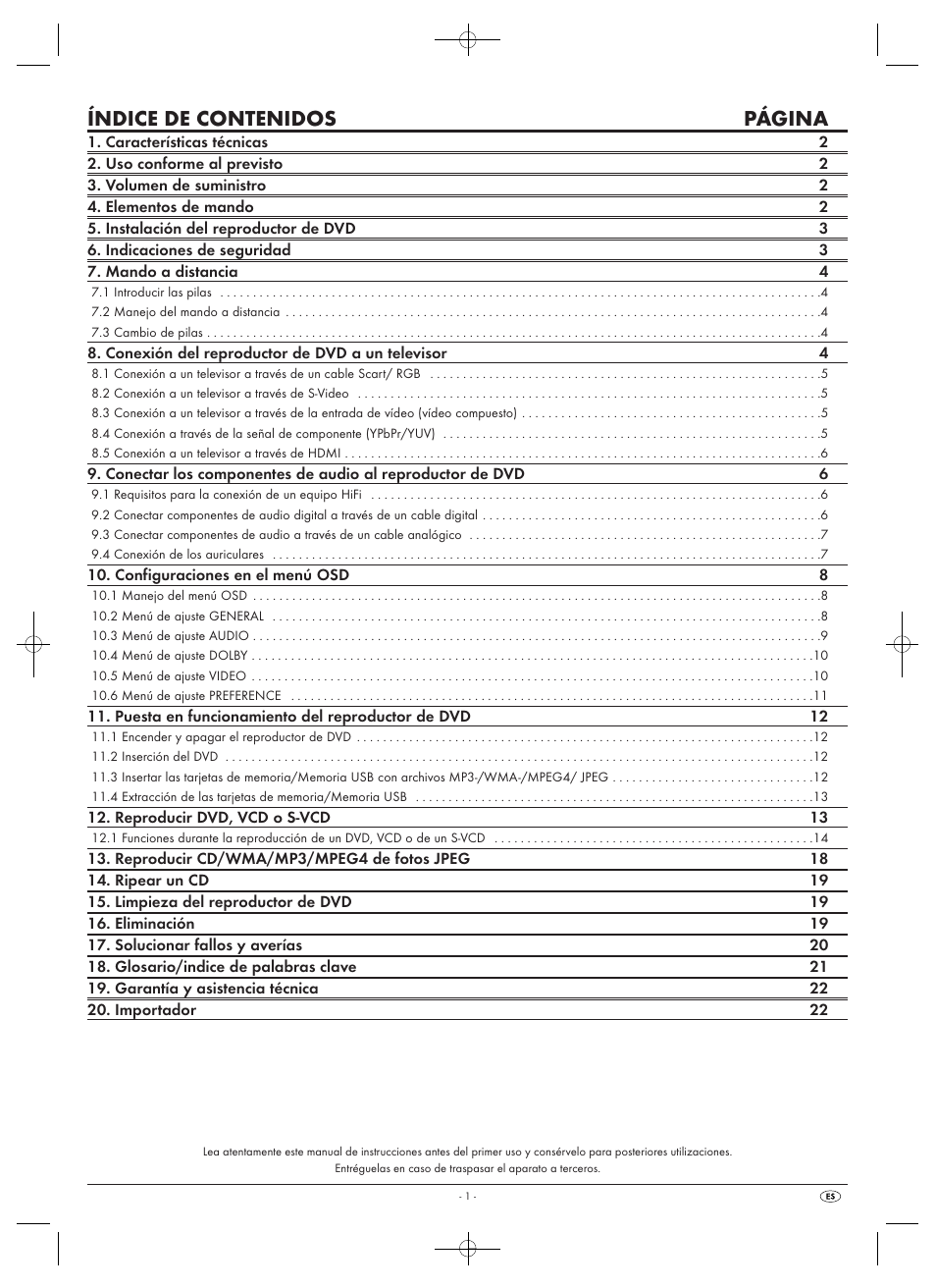 Silvercrest SHDP 5.1 A1 User Manual | Page 3 / 98