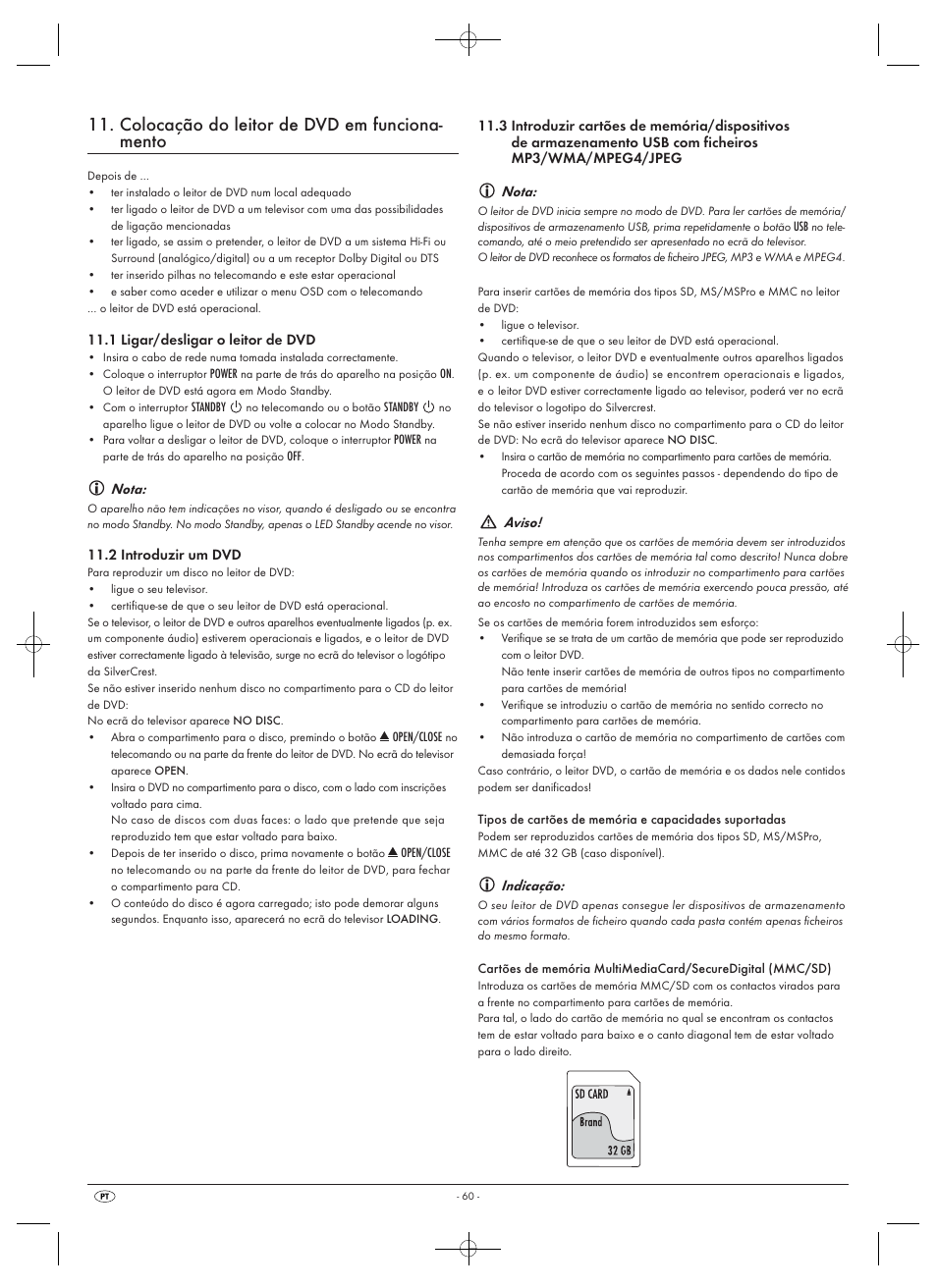 Colocação do leitor de dvd em funciona- mento | Silvercrest SHDP 5.1 A1 User Manual | Page 62 / 98
