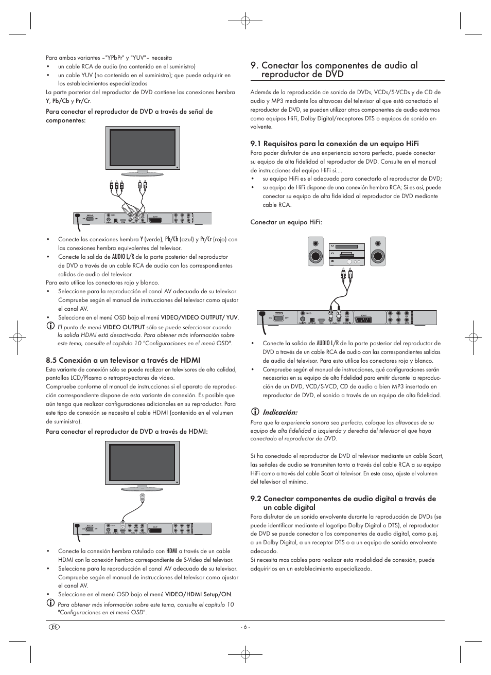 Silvercrest SHDP 5.1 A1 User Manual | Page 8 / 98