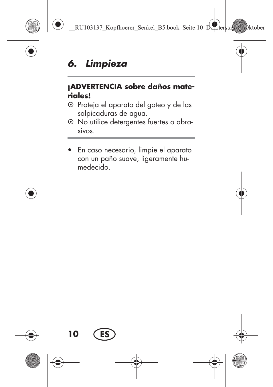 Limpieza | Silvercrest SKIS 32 A1 User Manual | Page 12 / 82