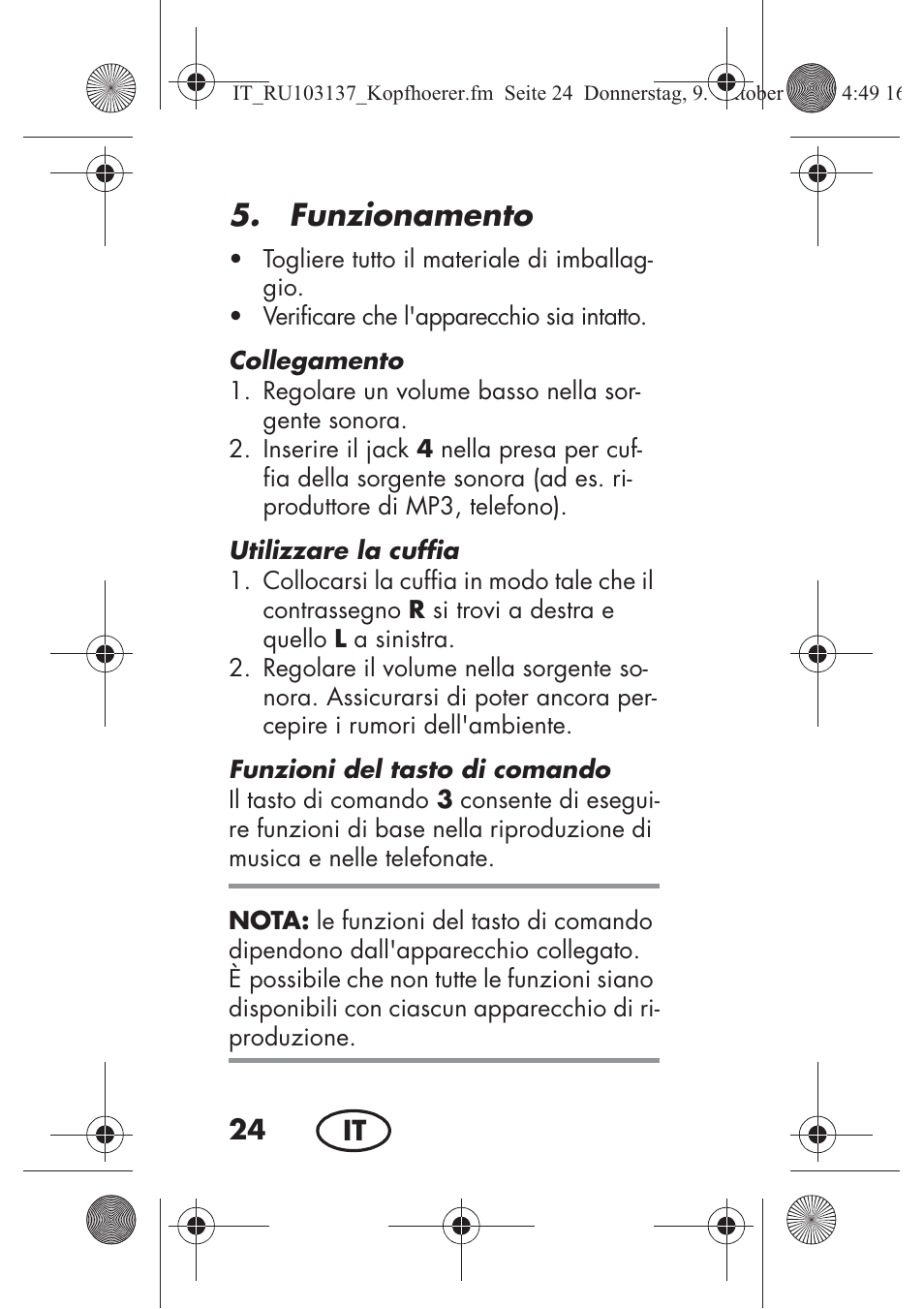 Funzionamento | Silvercrest SKIS 32 A1 User Manual | Page 26 / 82