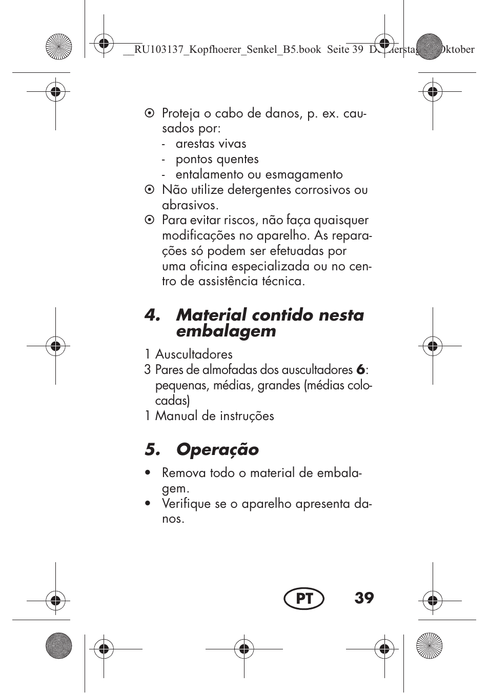 Material contido nesta embalagem, Operação | Silvercrest SKIS 32 A1 User Manual | Page 41 / 82