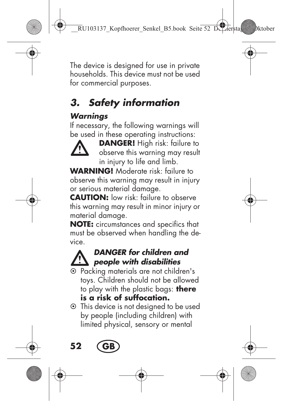 Safety information | Silvercrest SKIS 32 A1 User Manual | Page 54 / 82
