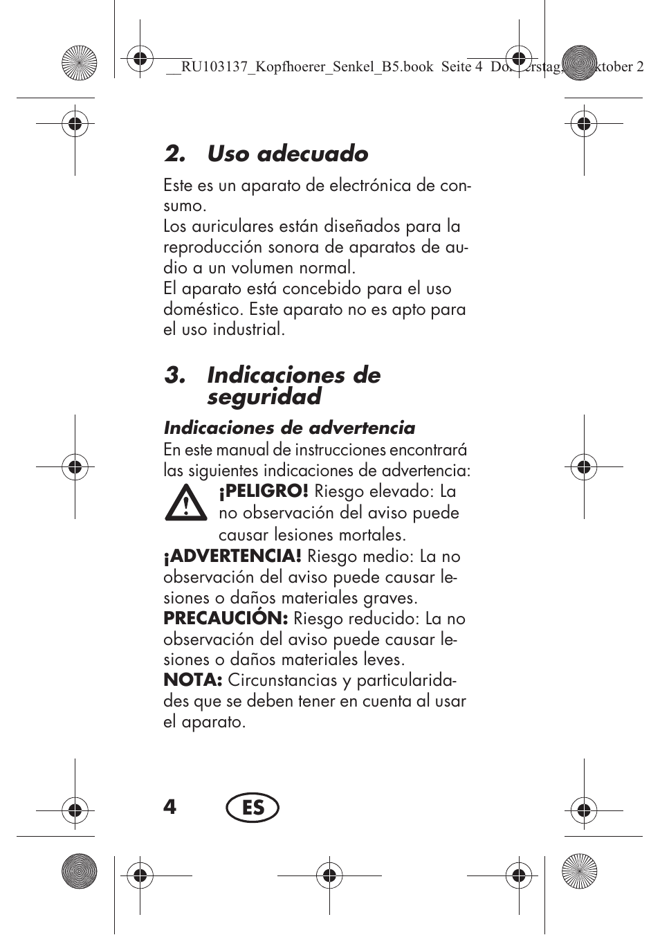 Uso adecuado, Indicaciones de seguridad | Silvercrest SKIS 32 A1 User Manual | Page 6 / 82