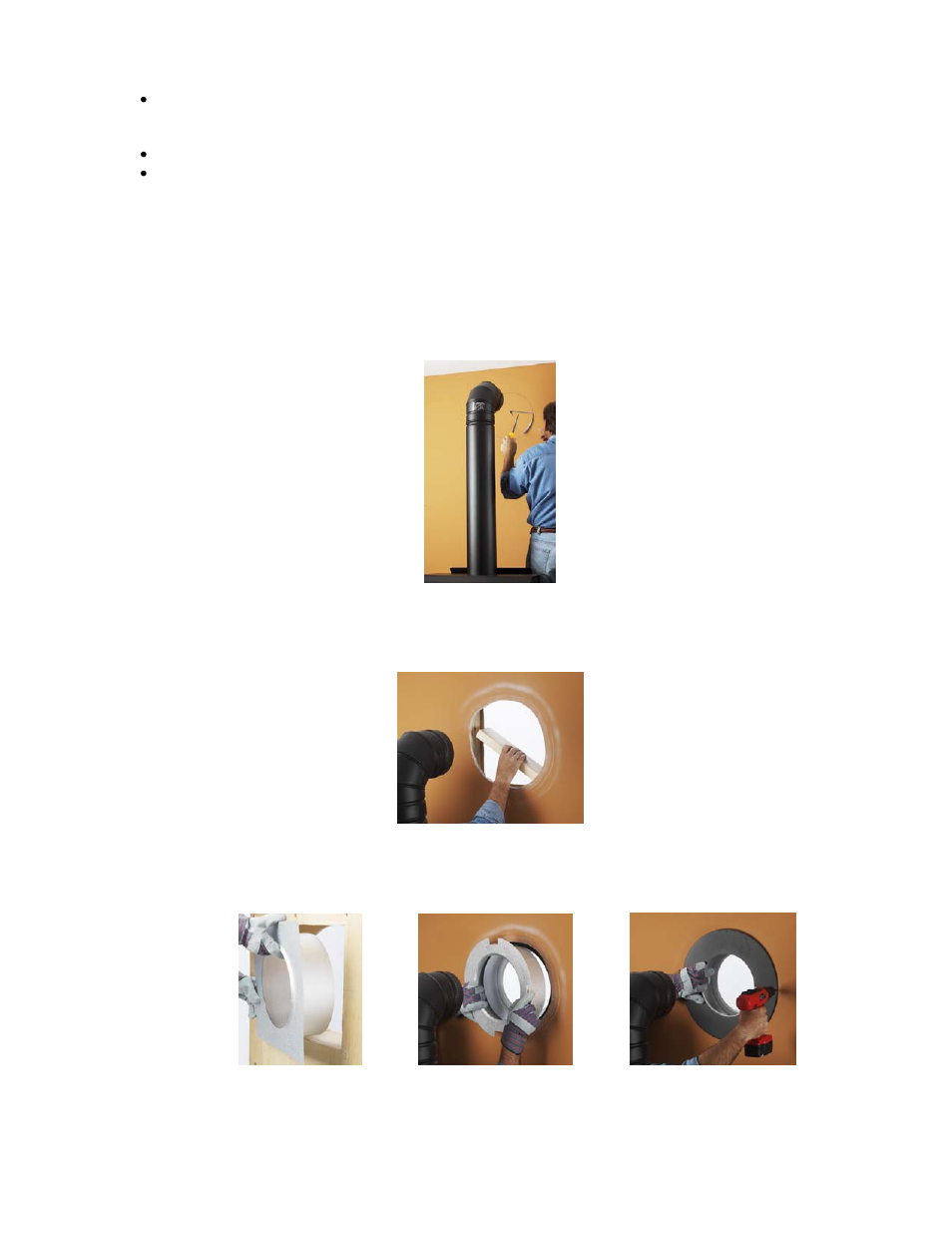 Stove pipe | Drolet CS1200 User Manual | Page 10 / 31