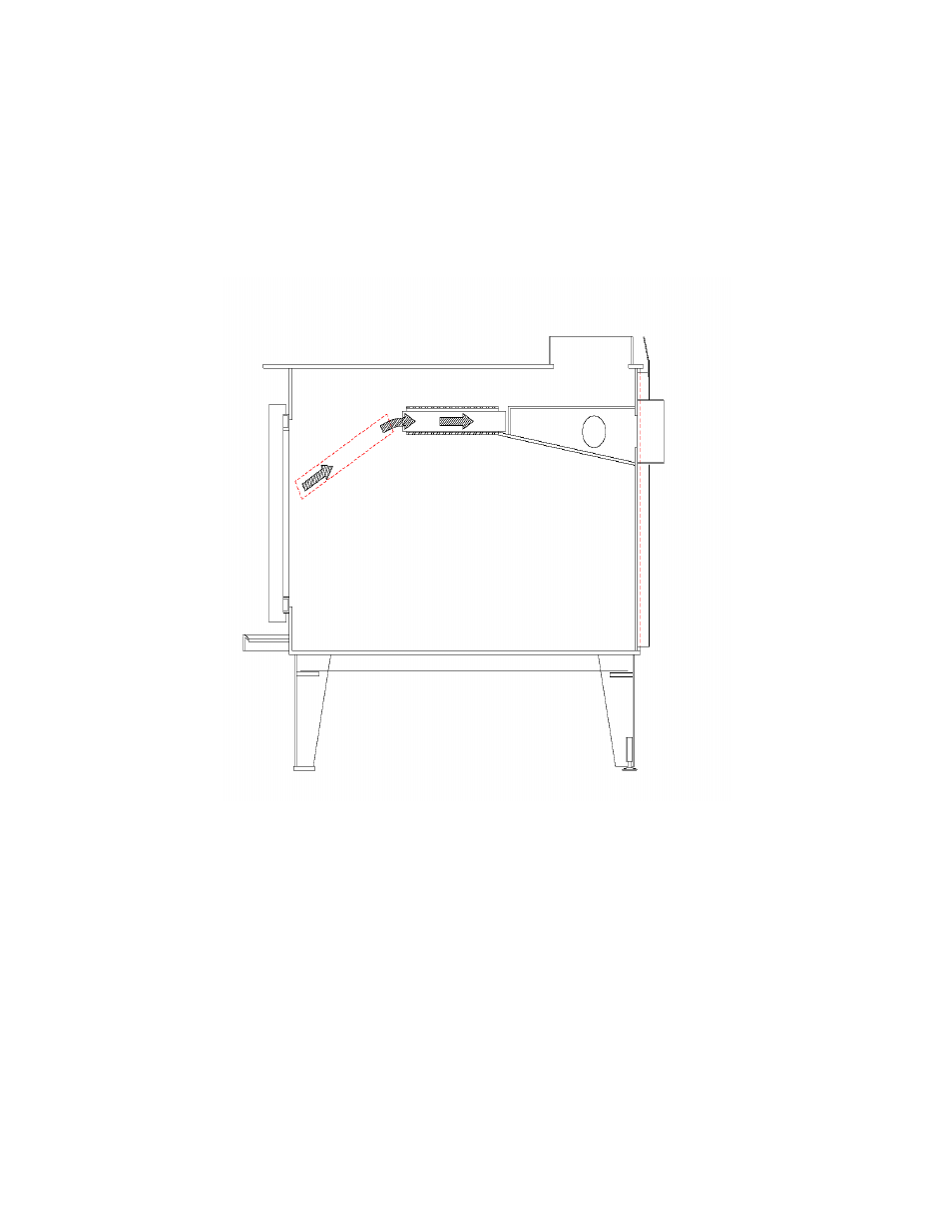 Baffle brick installation (sawman stove only) | Drolet CS1200 User Manual | Page 18 / 31