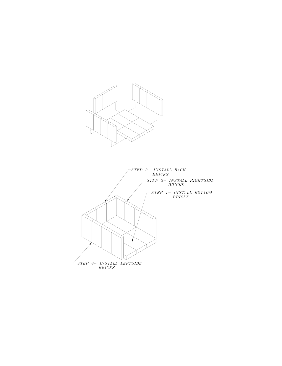 Installing the firebricks | Drolet CS1200 User Manual | Page 5 / 31