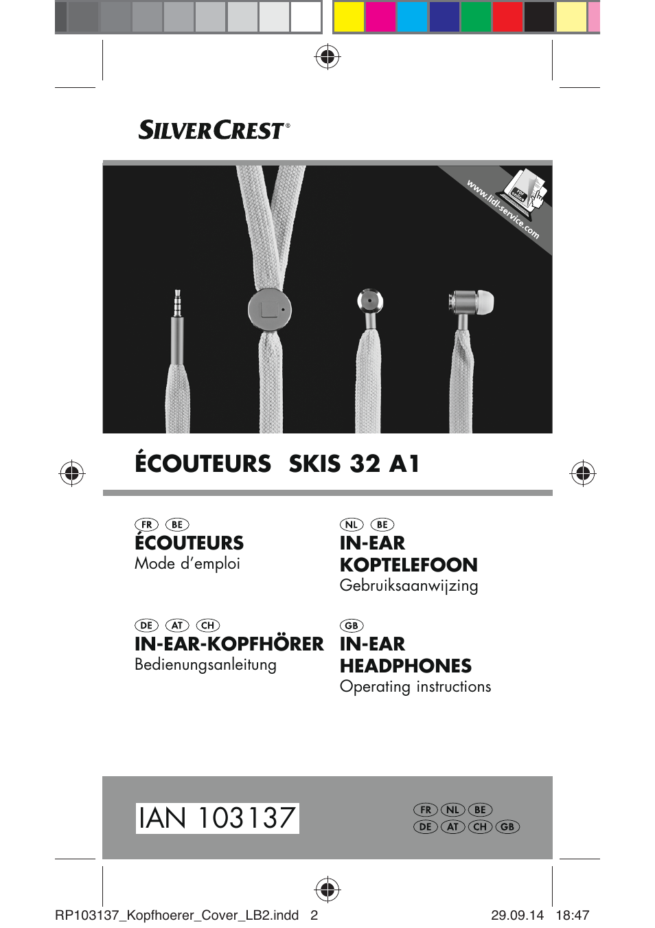 Silvercrest SKIS 32 A1 User Manual | 66 pages