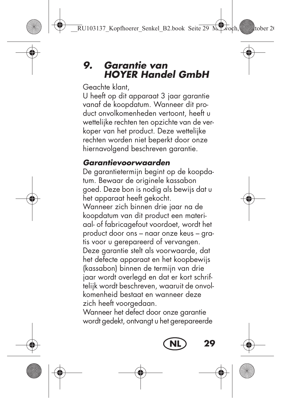 Garantie van hoyerhandelgmbh | Silvercrest SKIS 32 A1 User Manual | Page 31 / 66