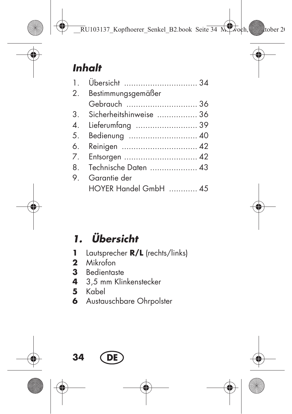 Inhalt, Übersicht | Silvercrest SKIS 32 A1 User Manual | Page 36 / 66