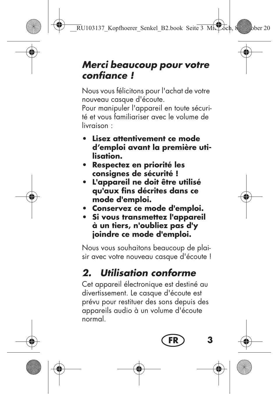 Merci beaucoup pour votre confiance, Utilisation conforme | Silvercrest SKIS 32 A1 User Manual | Page 5 / 66