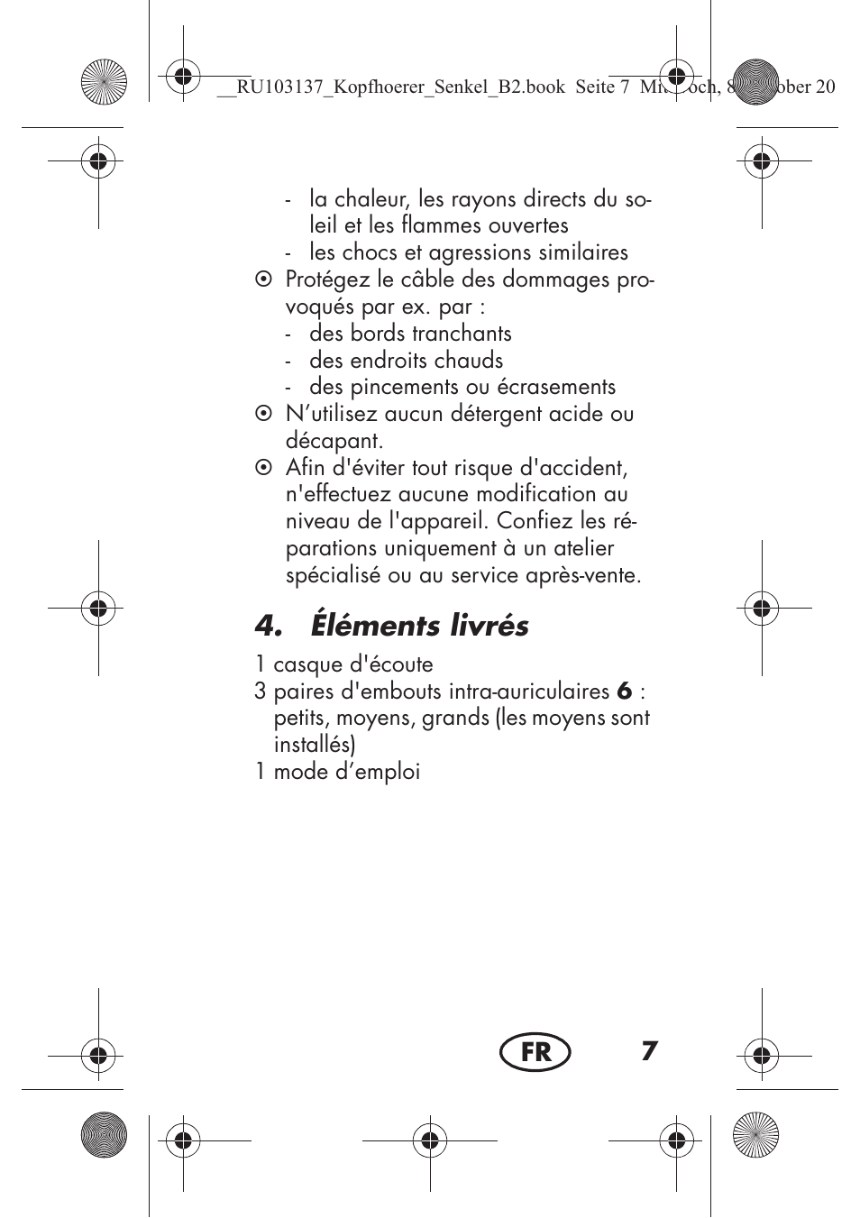 Éléments livrés | Silvercrest SKIS 32 A1 User Manual | Page 9 / 66