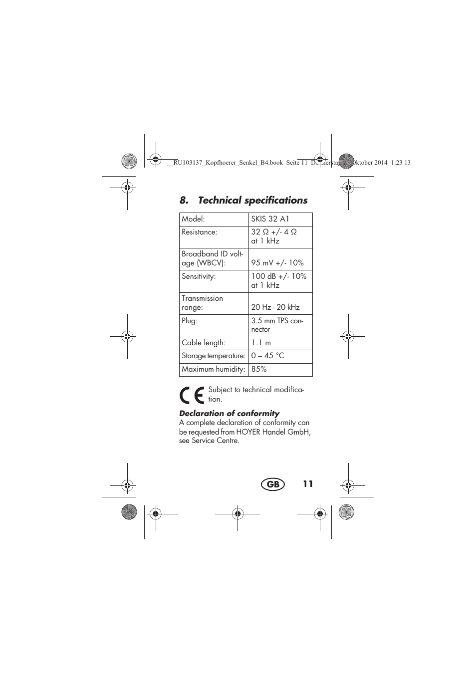 Silvercrest SKIS 32 A1 User Manual | Page 13 / 110