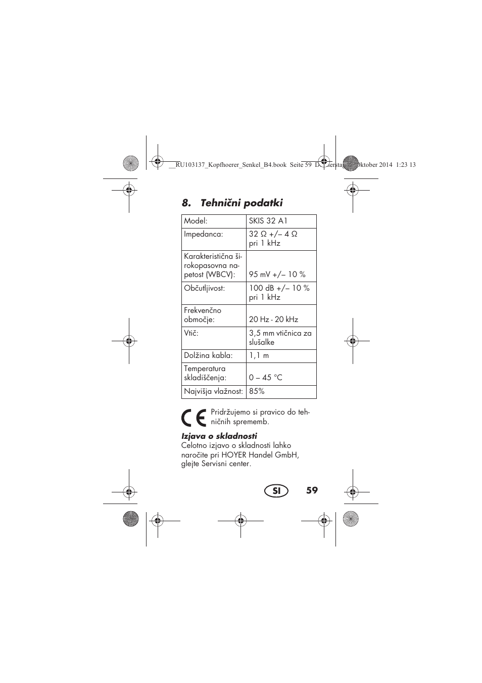 Silvercrest SKIS 32 A1 User Manual | Page 61 / 110