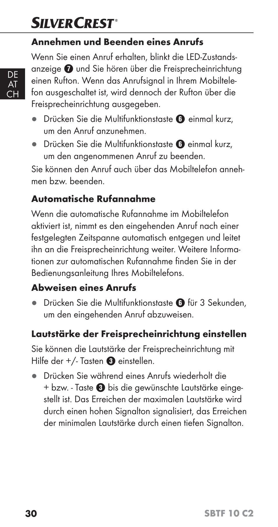 Silvercrest SBTF 10 C2 User Manual | Page 33 / 58
