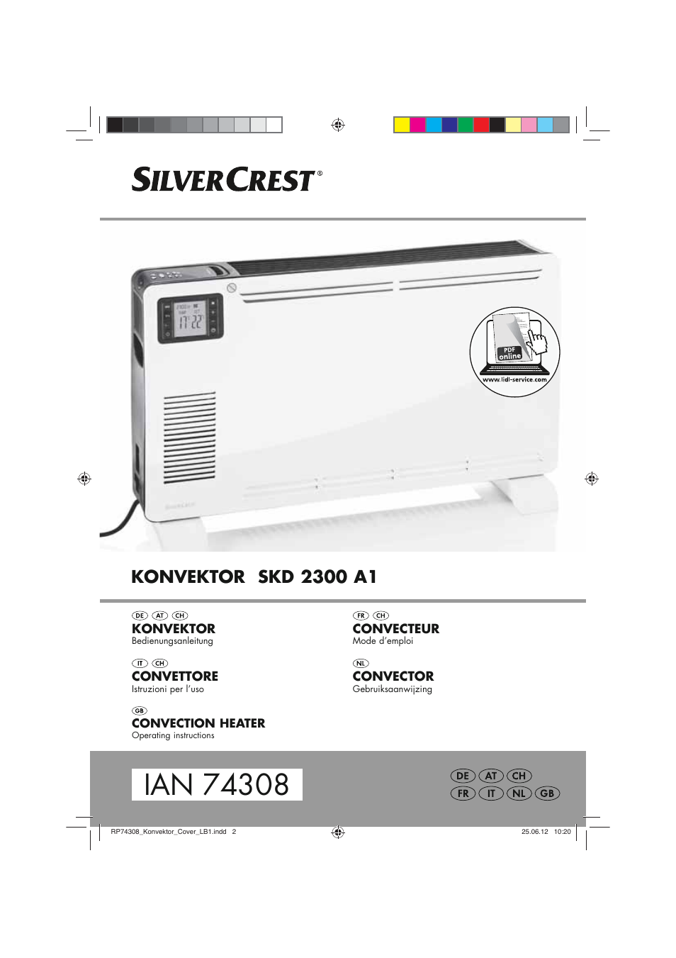 Silvercrest SKD 2300 A1 User Manual | 62 pages