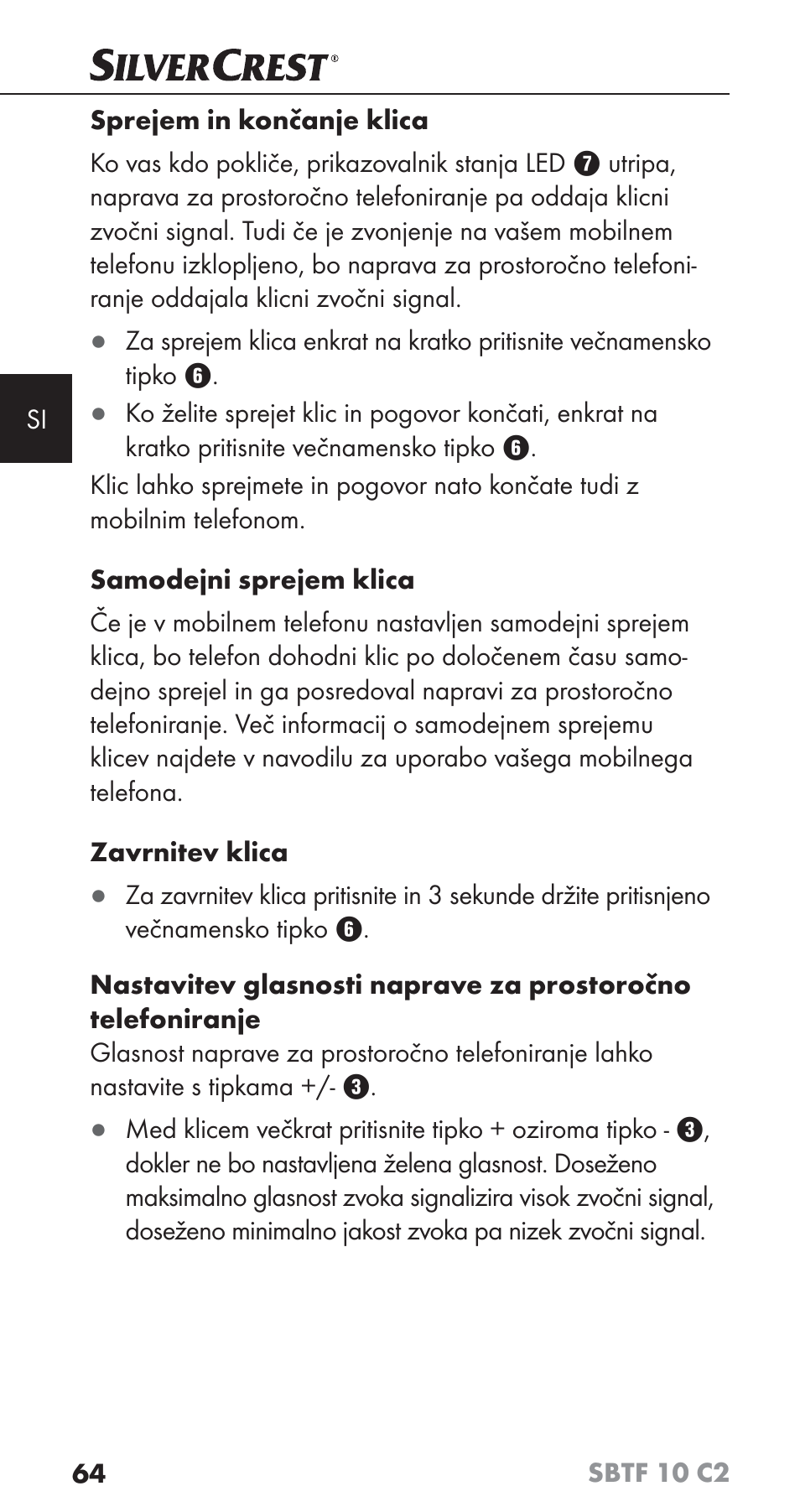 Silvercrest SBTF 10 C2 User Manual | Page 67 / 126
