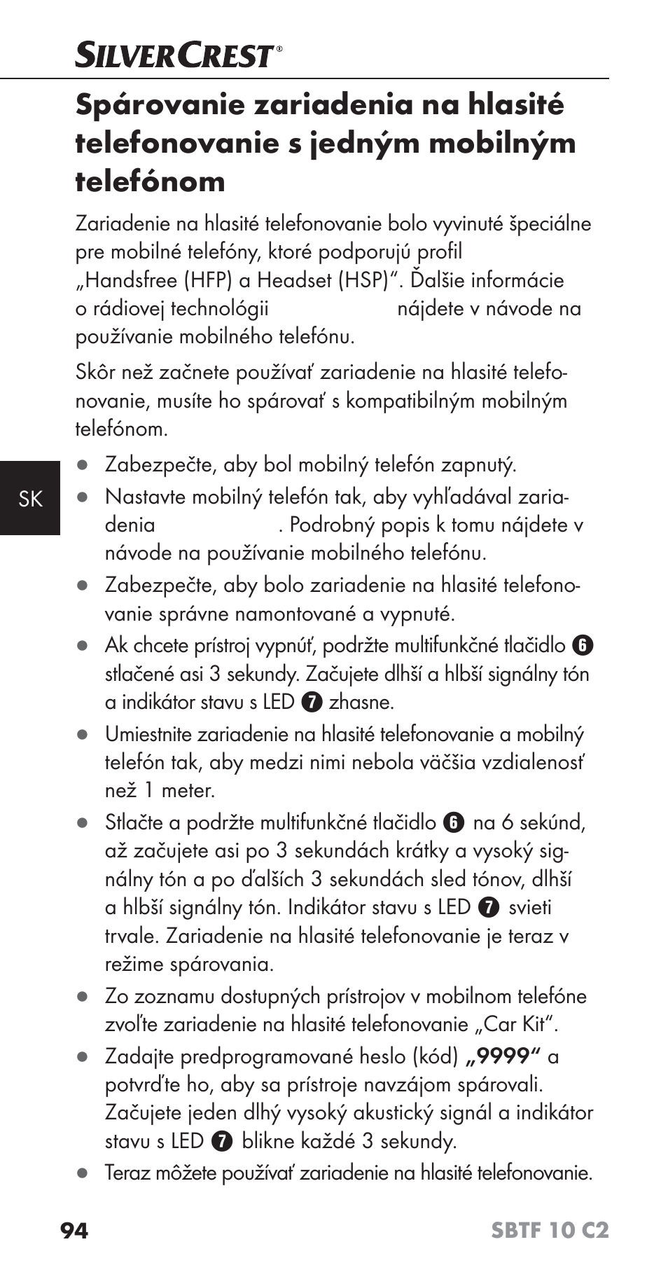 Silvercrest SBTF 10 C2 User Manual | Page 97 / 126