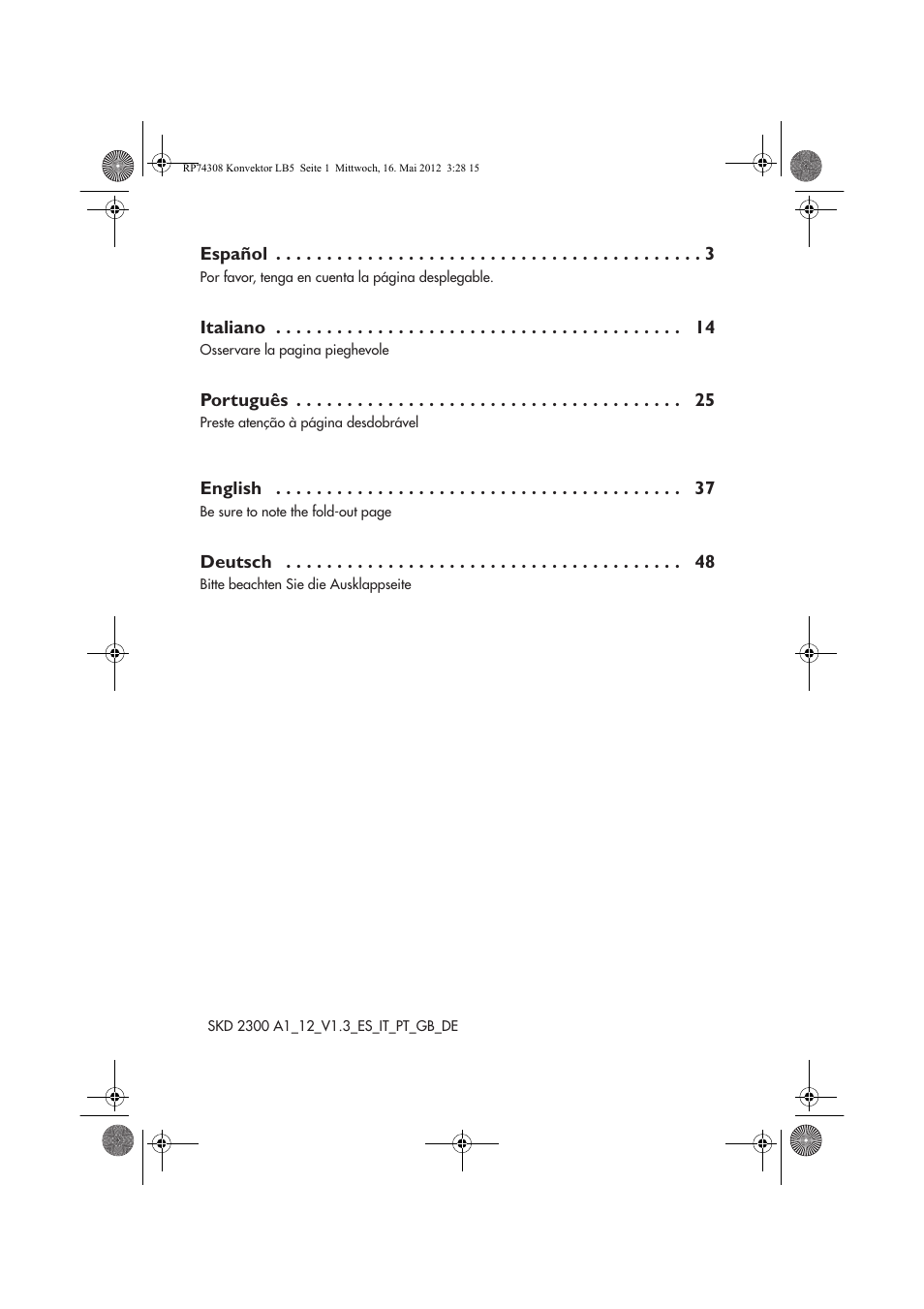 Silvercrest SKD 2300 A1 User Manual | Page 2 / 62