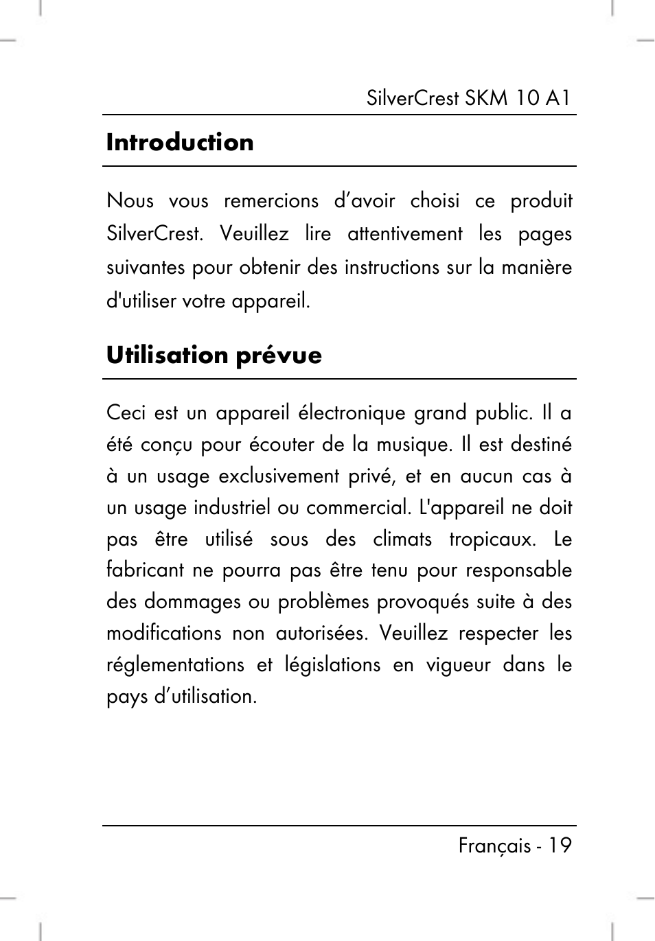 Silvercrest SKM 10 A1 User Manual | Page 21 / 66