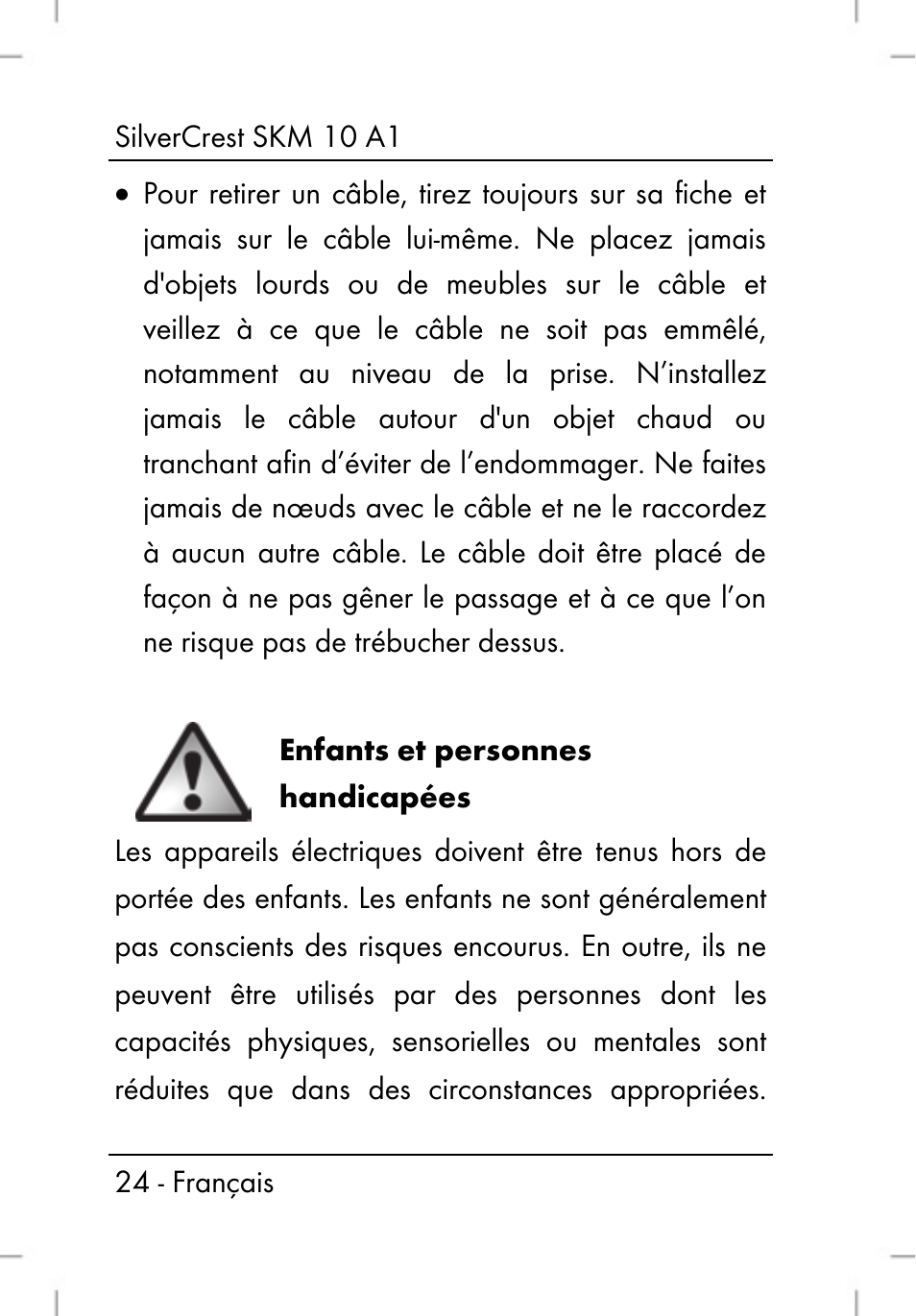 Silvercrest SKM 10 A1 User Manual | Page 26 / 66