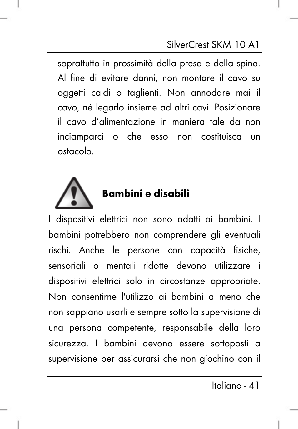 Silvercrest SKM 10 A1 User Manual | Page 43 / 66