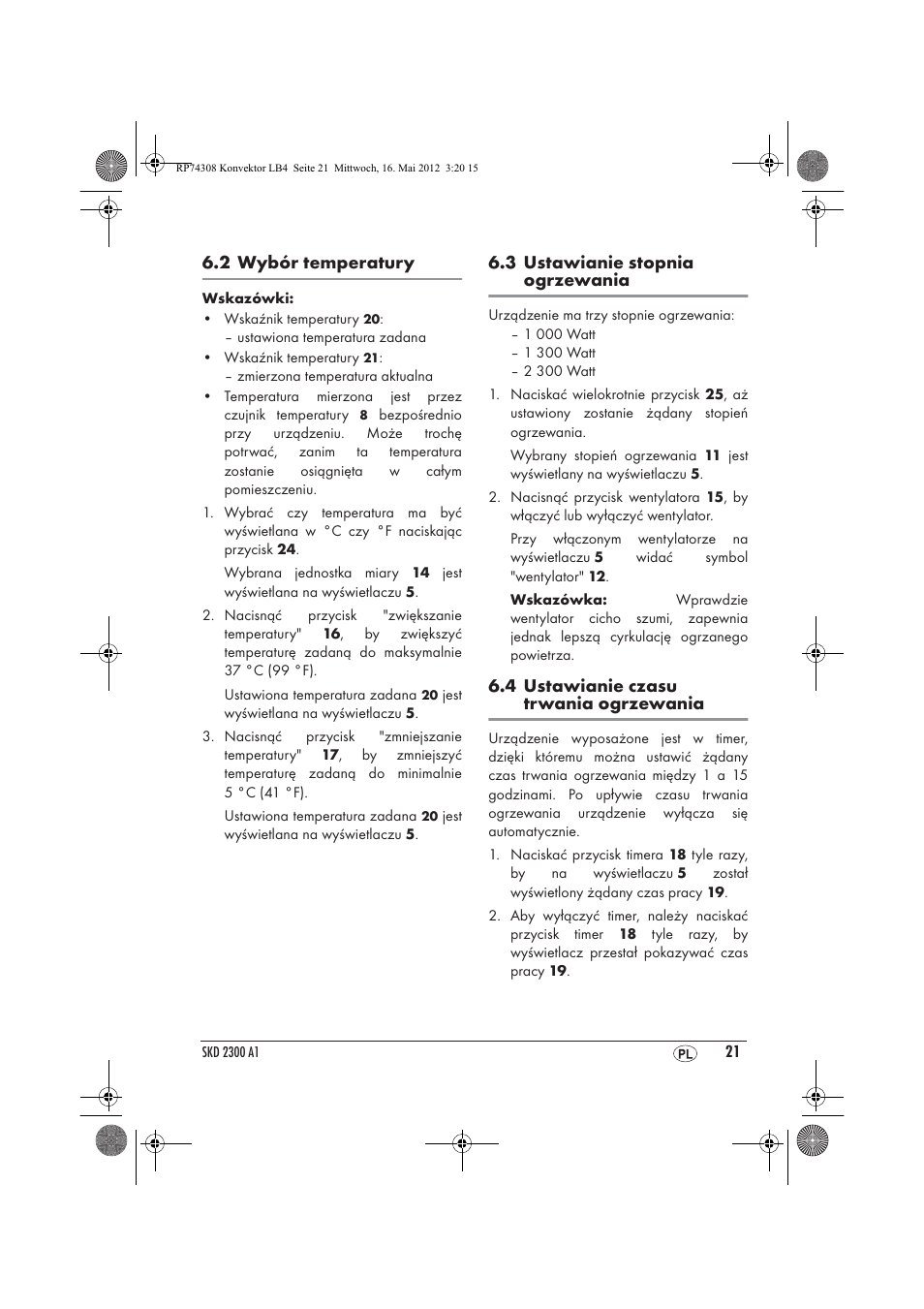 Silvercrest SKD 2300 A1 User Manual | Page 23 / 90