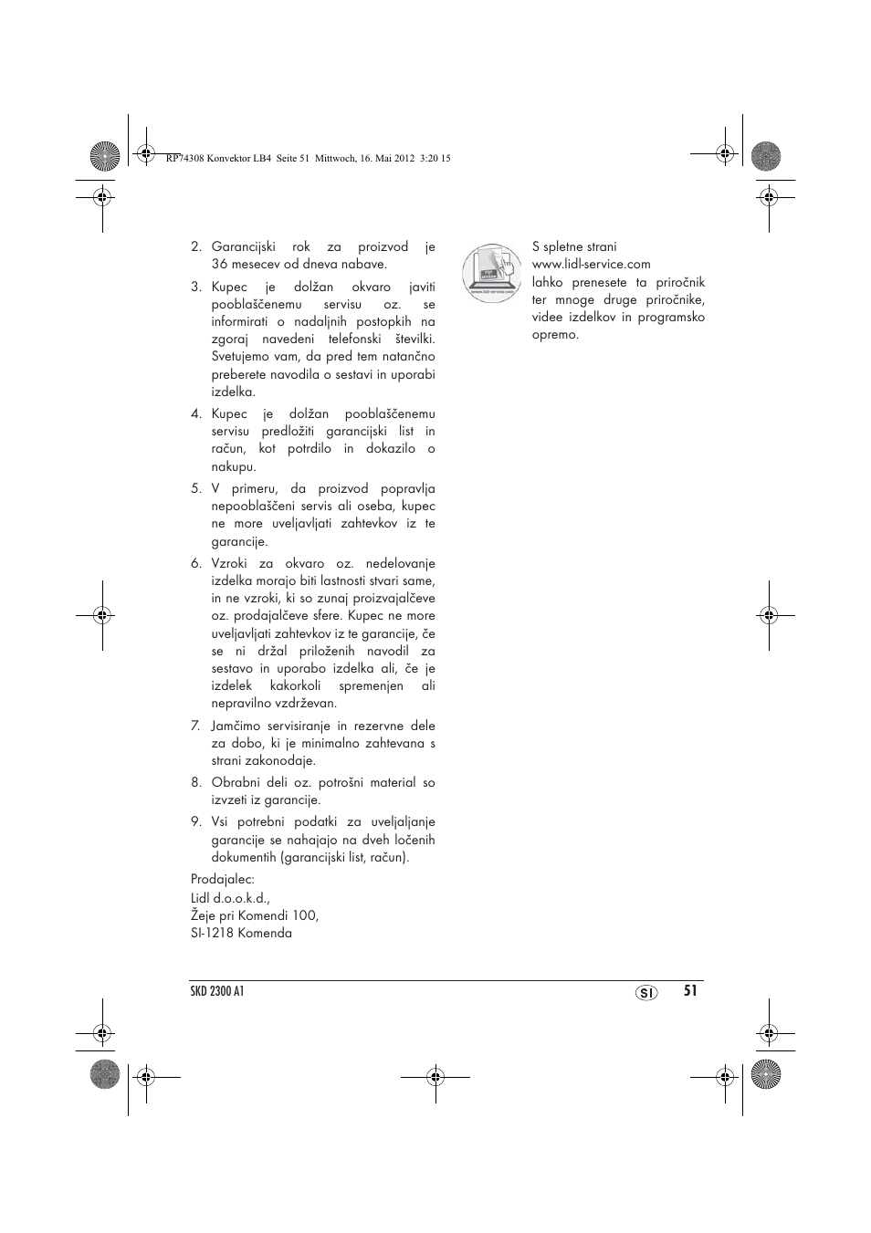 Silvercrest SKD 2300 A1 User Manual | Page 53 / 90