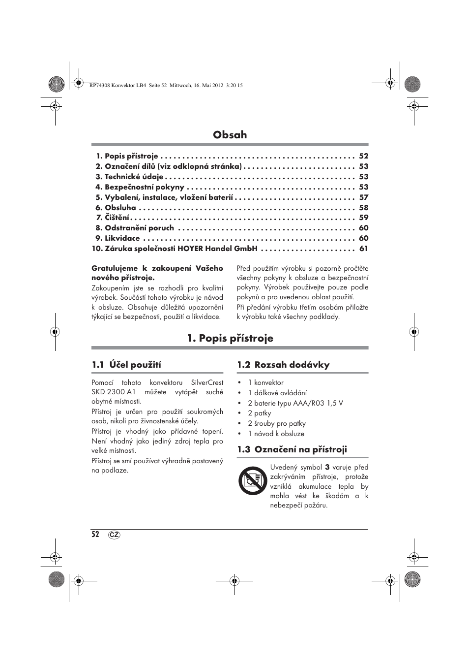 Silvercrest SKD 2300 A1 User Manual | Page 54 / 90