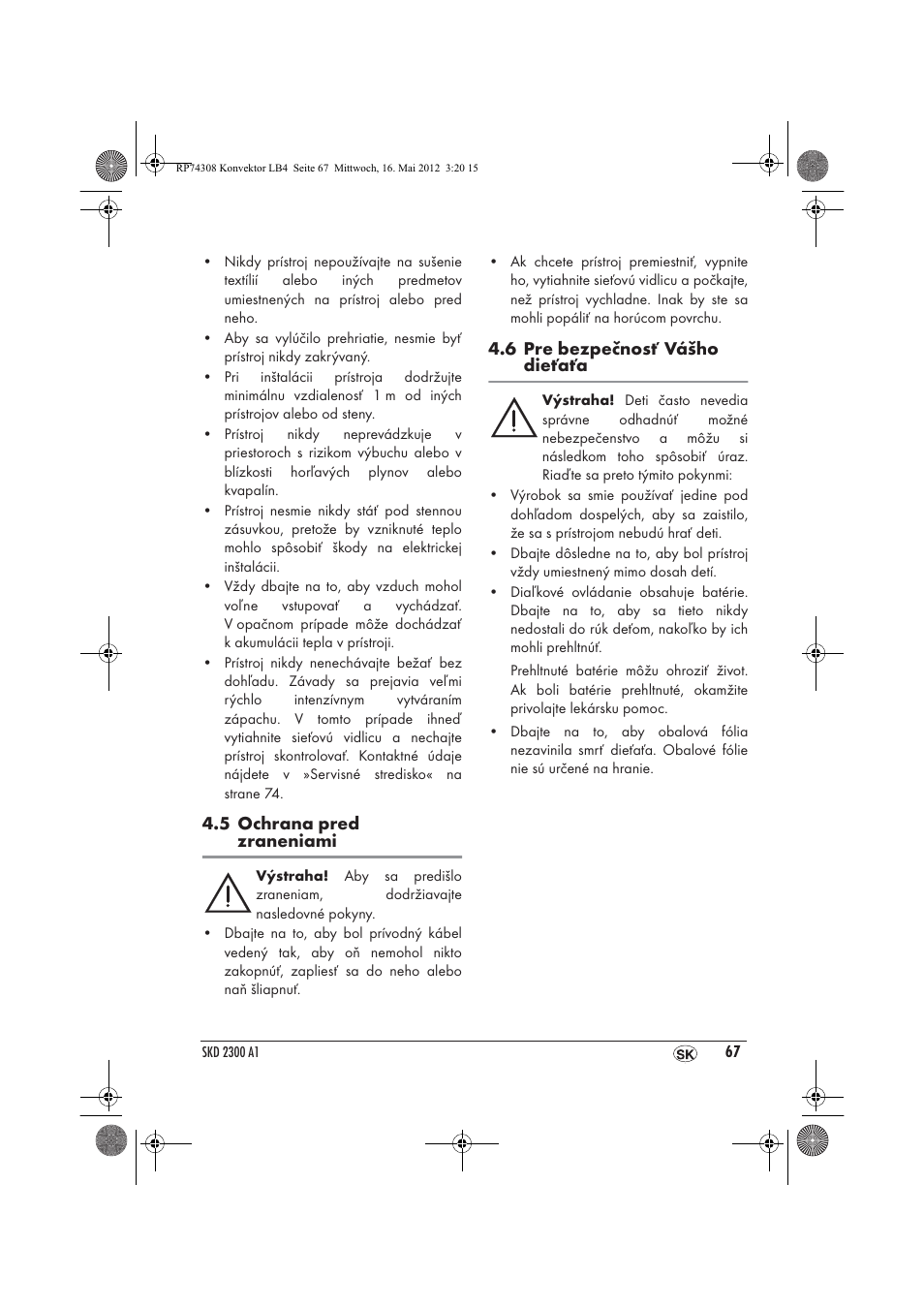 Silvercrest SKD 2300 A1 User Manual | Page 69 / 90