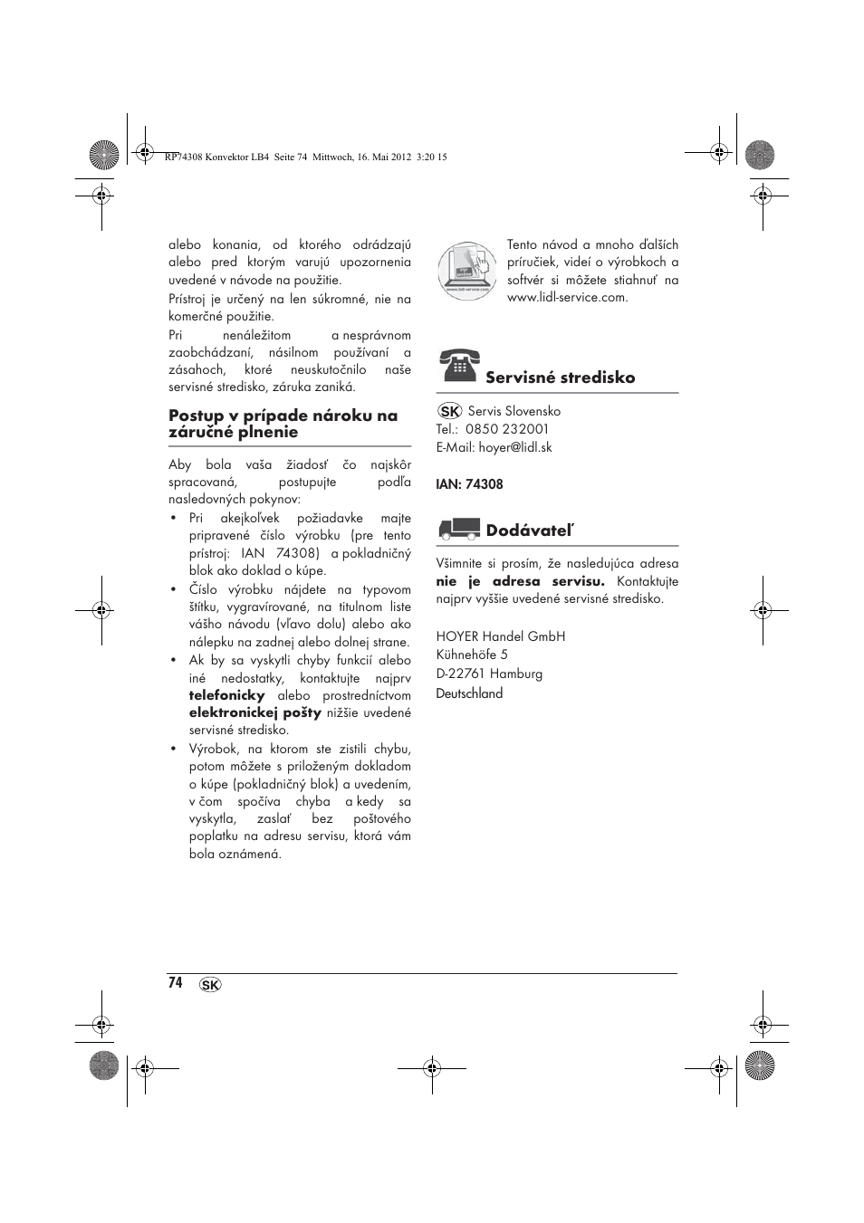 Silvercrest SKD 2300 A1 User Manual | Page 76 / 90