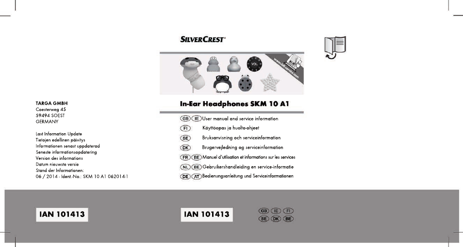 Silvercrest SKM 10 A1 User Manual | 110 pages