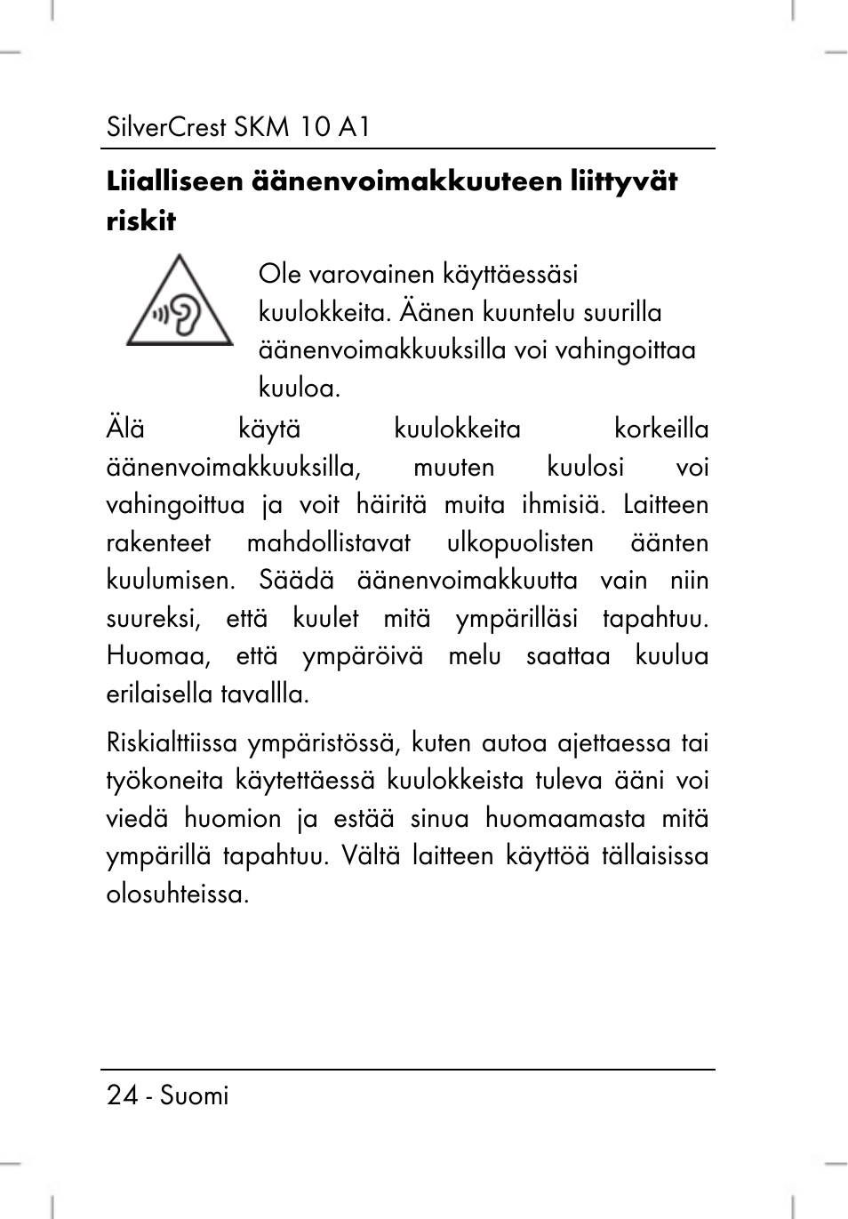 Silvercrest SKM 10 A1 User Manual | Page 26 / 110