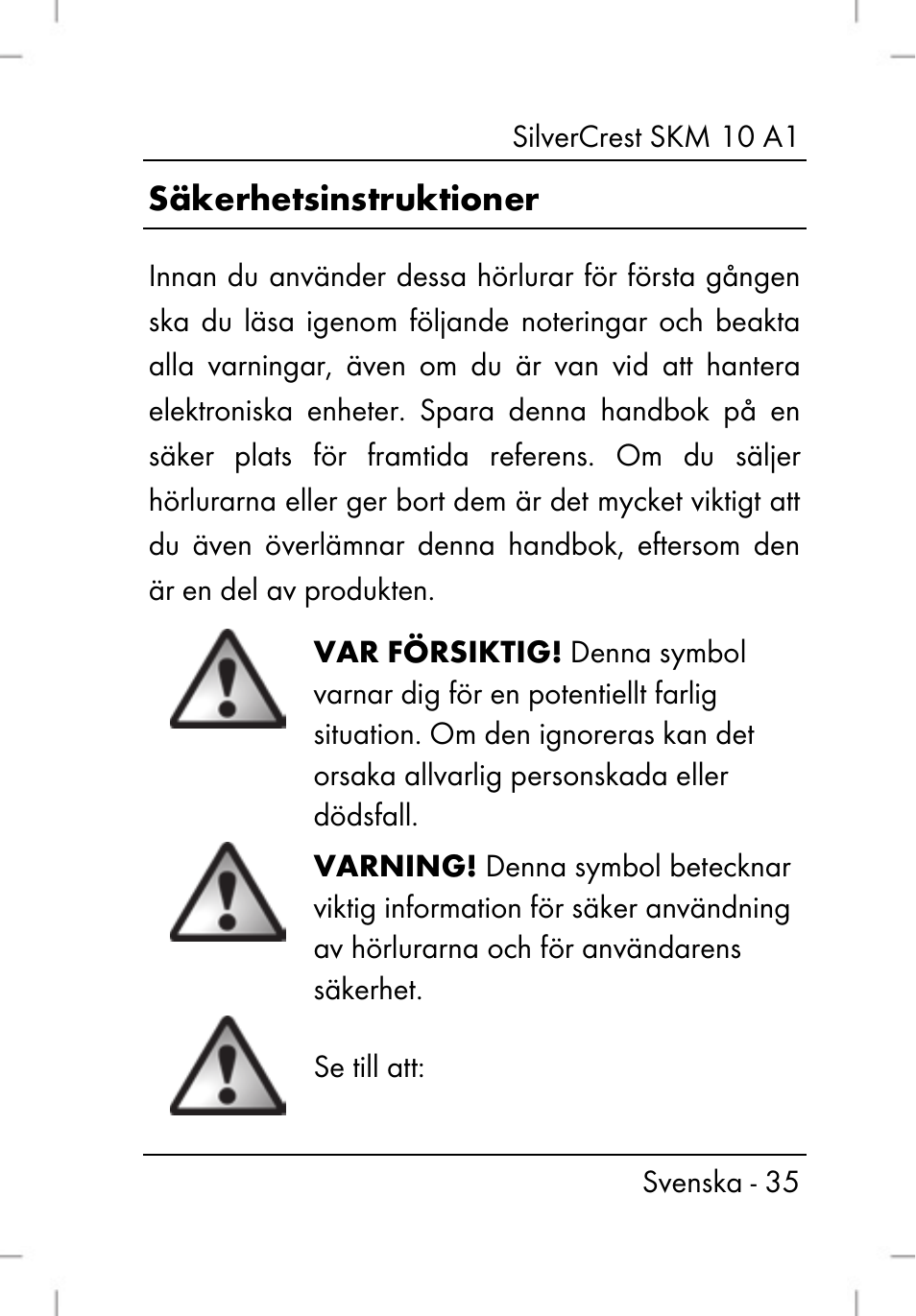 Silvercrest SKM 10 A1 User Manual | Page 37 / 110