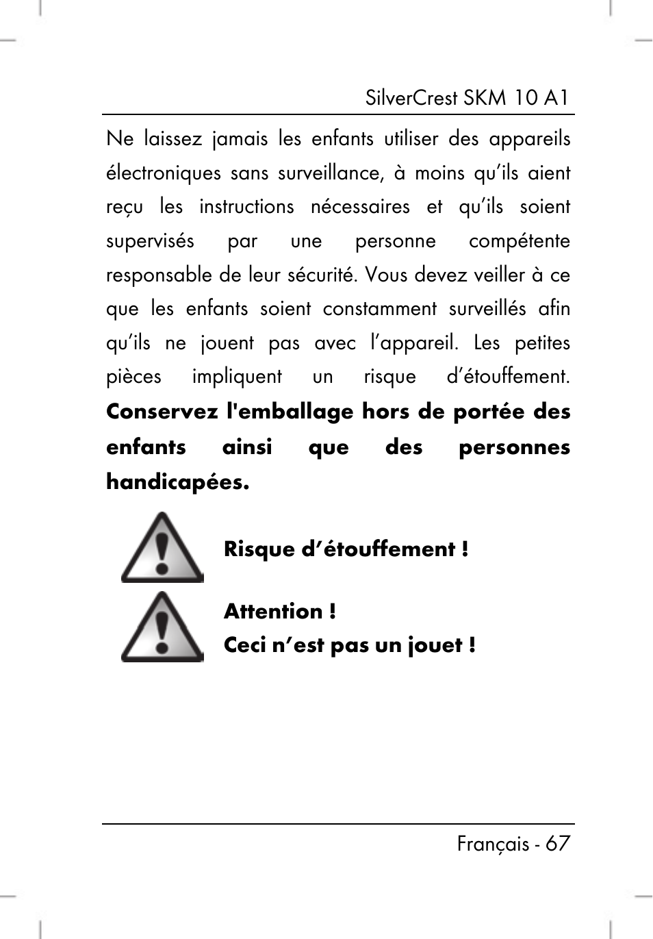 Silvercrest SKM 10 A1 User Manual | Page 69 / 110