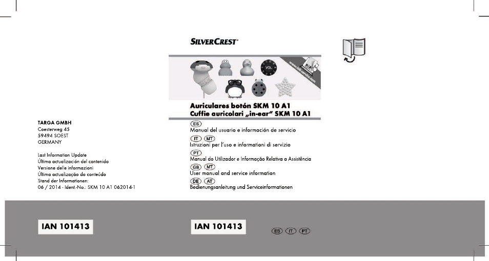 Silvercrest SKM 10 A1 User Manual | 80 pages