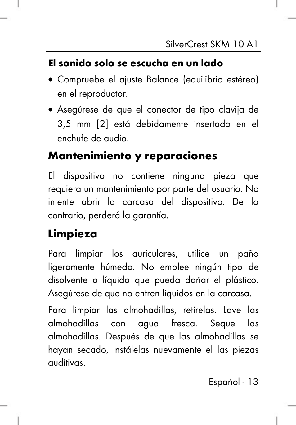 Silvercrest SKM 10 A1 User Manual | Page 15 / 80