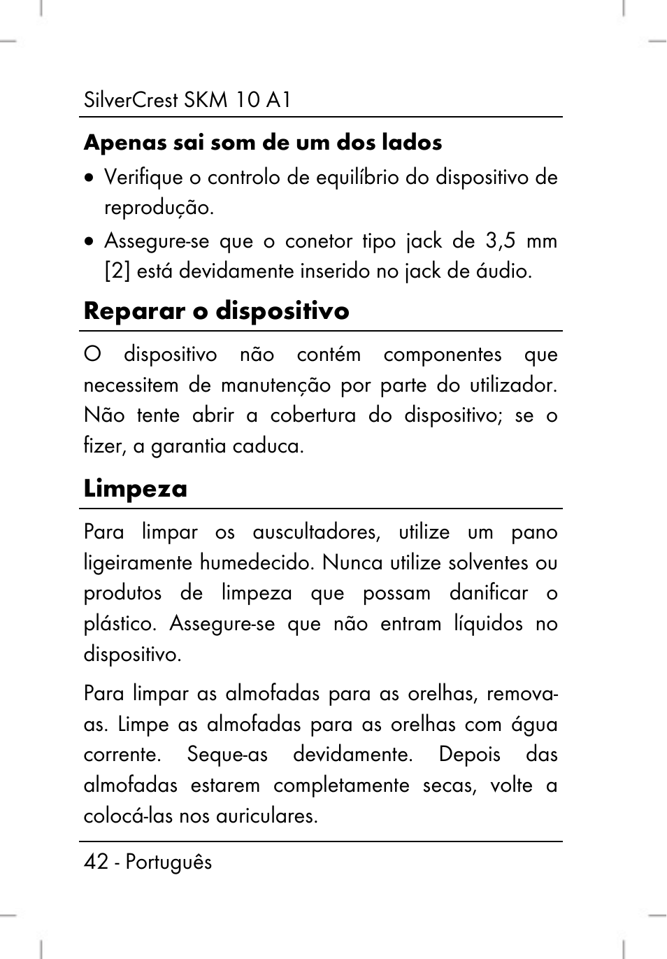 Silvercrest SKM 10 A1 User Manual | Page 44 / 80