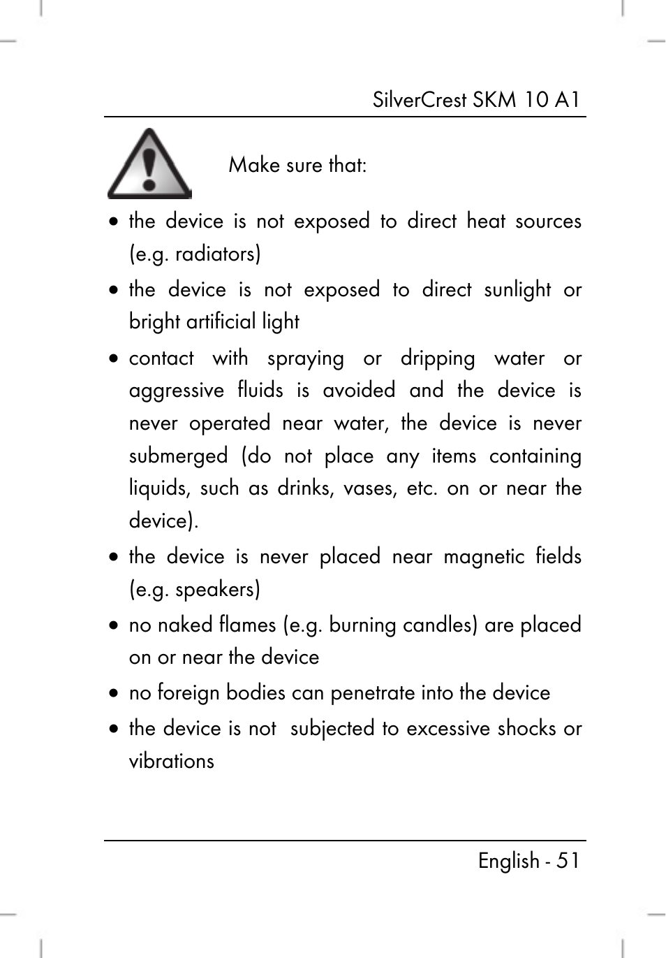 Silvercrest SKM 10 A1 User Manual | Page 53 / 80