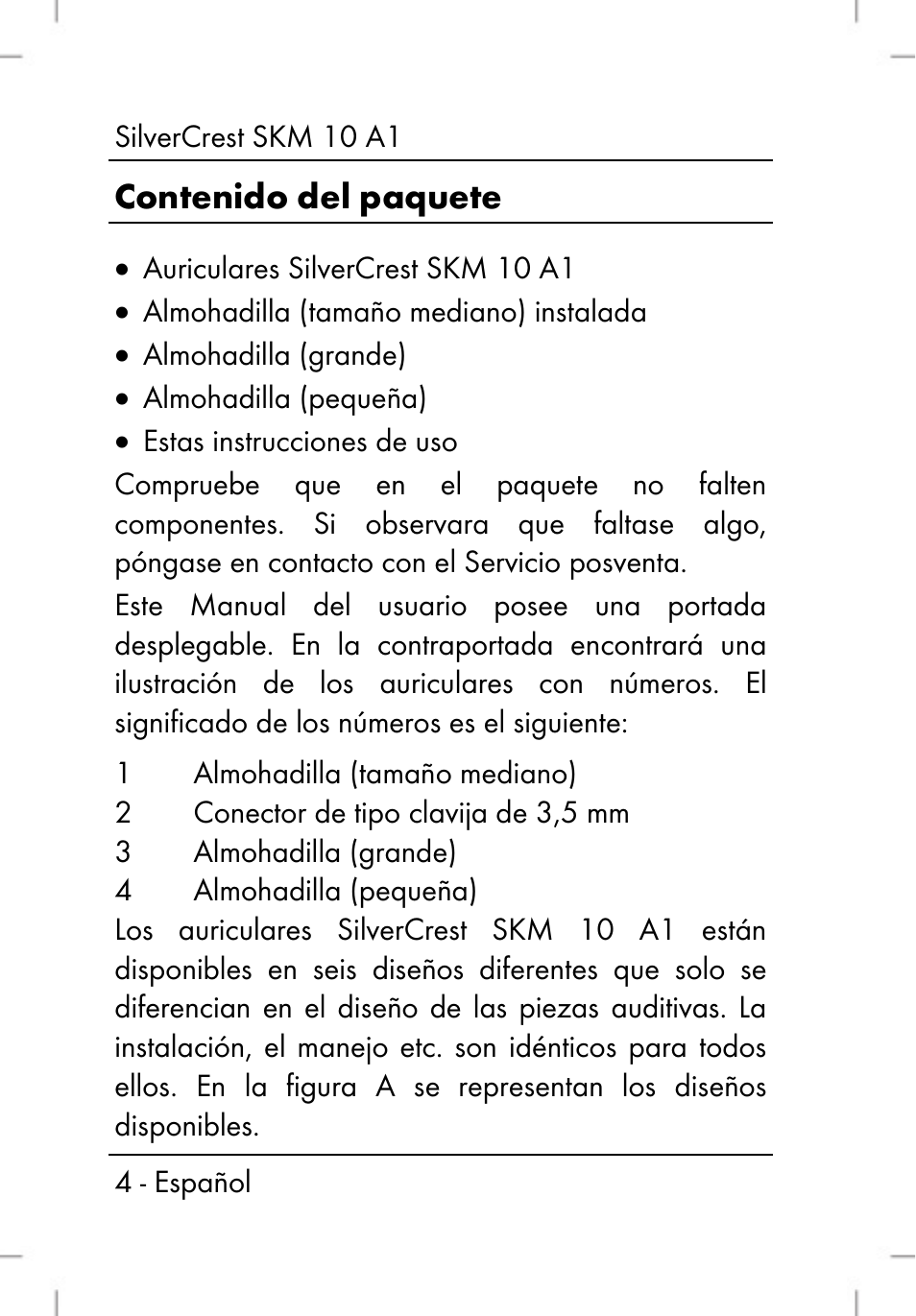 Silvercrest SKM 10 A1 User Manual | Page 6 / 80
