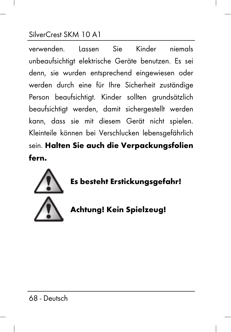 Silvercrest SKM 10 A1 User Manual | Page 70 / 80