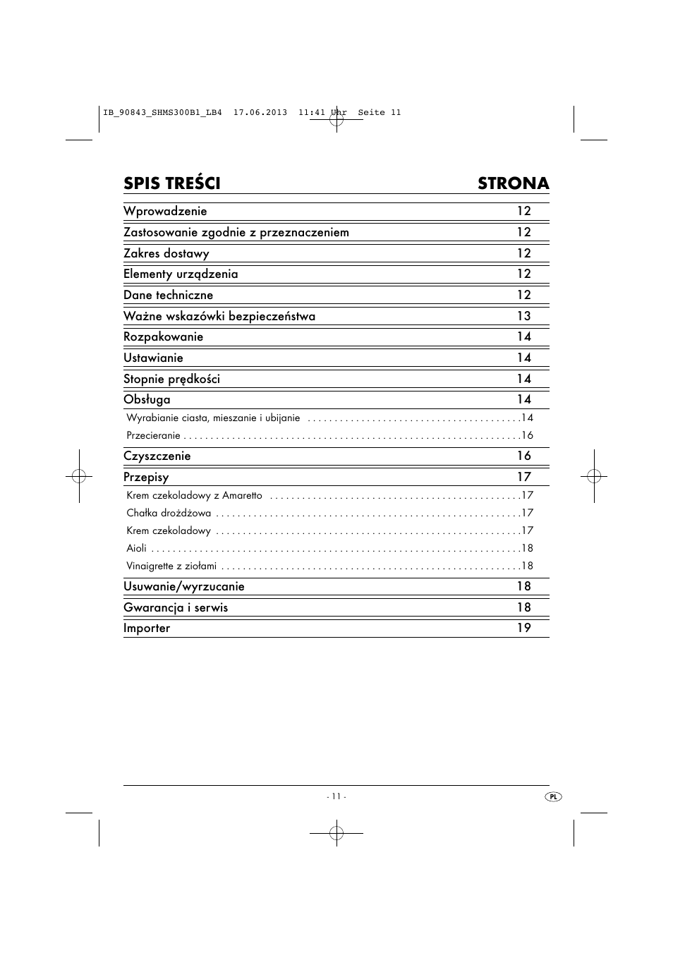 Silvercrest SHMS 300 B1 User Manual | Page 14 / 73