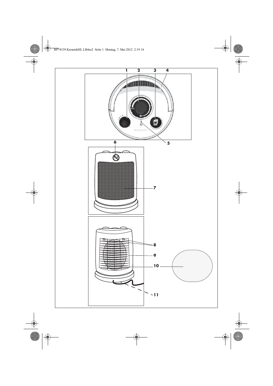 Silvercrest SKHD 1800 A1 User Manual | Page 3 / 46