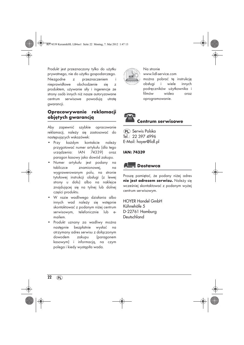 Silvercrest SKHD 1800 A1 User Manual | Page 24 / 58