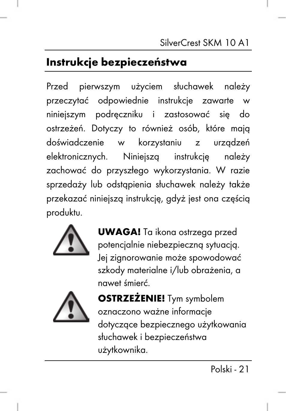 Silvercrest SKM 10 A1 User Manual | Page 23 / 64