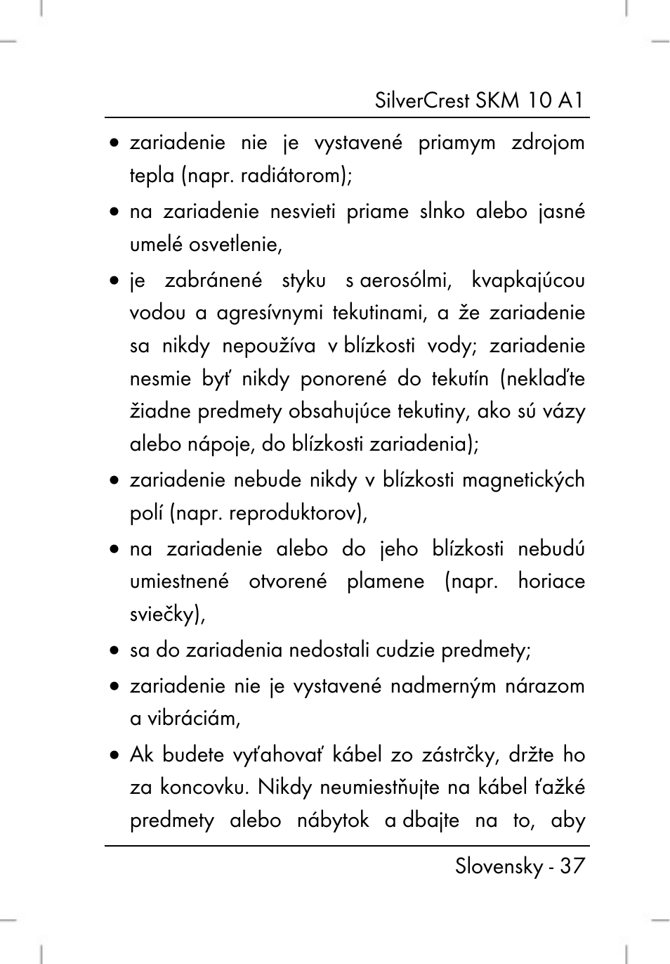 Silvercrest SKM 10 A1 User Manual | Page 39 / 64