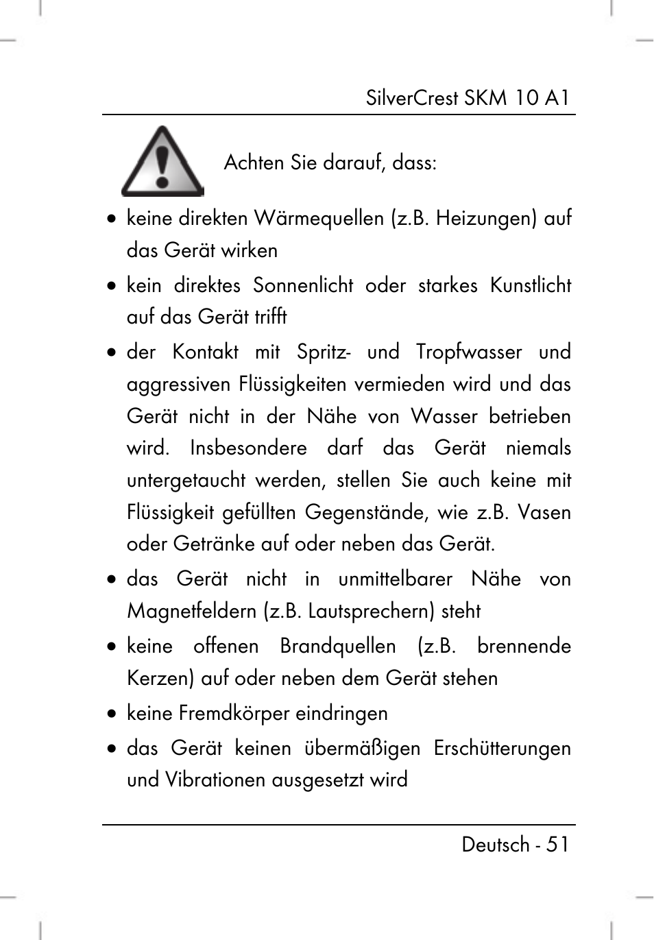 Silvercrest SKM 10 A1 User Manual | Page 53 / 64